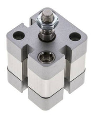 ISO 21287 Compact Double Acting Cylinder 25-5mm - Magnetic - Male Rod