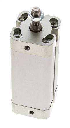 ISO 21287 Compact Double Acting Cylinder 25-60mm - Magnetic - Male Rod