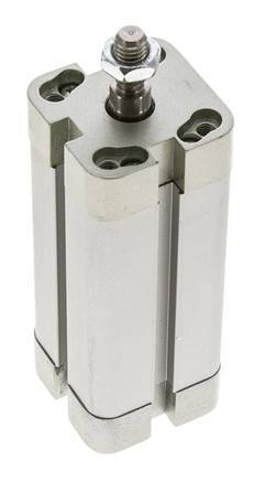 ISO 21287 Compact Double Acting Cylinder 25-60mm - Magnetic - Male Rod