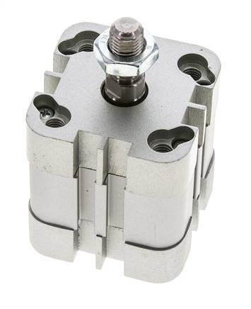 ISO 21287 Compact Double Acting Cylinder 32-10mm - Magnetic - Male Rod