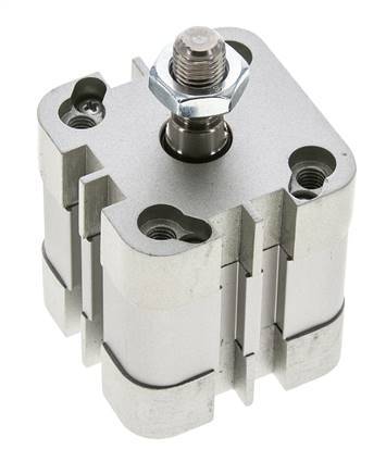 ISO 21287 Compact Double Acting Cylinder 32-10mm - Magnetic - Male Rod