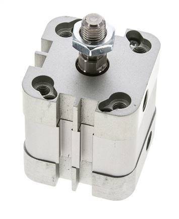 ISO 21287 Compact Double Acting Cylinder 32-10mm - Magnetic - Male Rod