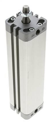 ISO 21287 Compact Double Acting Cylinder 32-150mm - Magnetic - Male Rod