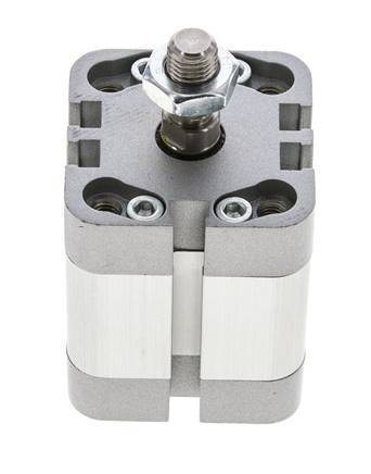 ISO 21287 Compact Double Acting Cylinder 32-15mm - Magnetic - Male Rod