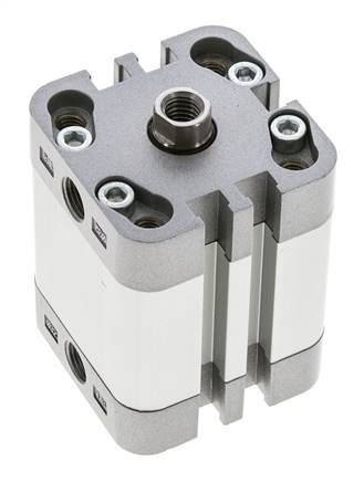 ISO 21287 Compact Double Acting Cylinder 32-20mm - Magnetic