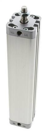 ISO 21287 Compact Double Acting Cylinder 32-200mm - Magnetic - Male Rod