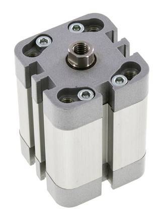 ISO 21287 Compact Double Acting Cylinder 32-25mm - Magnetic