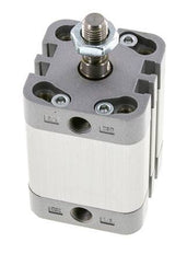 ISO 21287 Compact Double Acting Cylinder 32-25mm - Magnetic - Male Rod