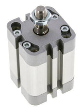 ISO 21287 Compact Double Acting Cylinder 32-25mm - Magnetic - Male Rod