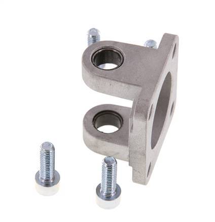 Clevis Female 32 mm ISO 15552 ISO 21287 Aluminium