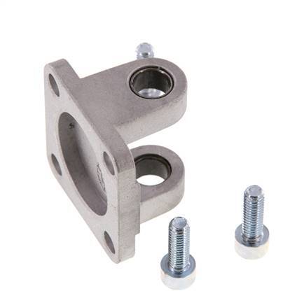 Clevis Female 32 mm ISO 15552 ISO 21287 Aluminium