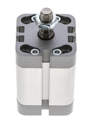 ISO 21287 Compact Double Acting Cylinder 32-30mm - Magnetic - Male Rod