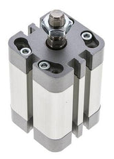 ISO 21287 Compact Double Acting Cylinder 32-30mm - Magnetic - Male Rod