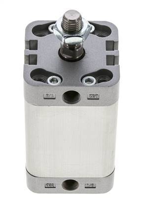 ISO 21287 Compact Double Acting Cylinder 32-40mm - Magnetic - Male Rod