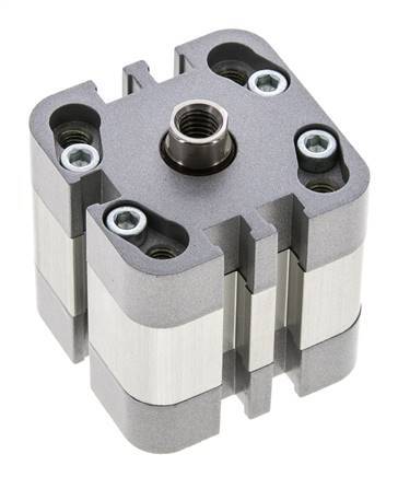 ISO 21287 Compact Double Acting Cylinder 32-5mm - Magnetic
