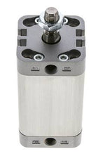 ISO 21287 Compact Double Acting Cylinder 32-50mm - Magnetic - Male Rod