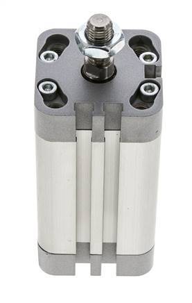 ISO 21287 Compact Double Acting Cylinder 32-50mm - Magnetic - Male Rod