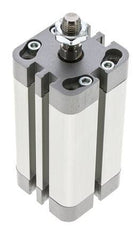 ISO 21287 Compact Double Acting Cylinder 32-60mm - Magnetic - Male Rod