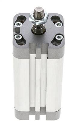 ISO 21287 Compact Double Acting Cylinder 32-60mm - Magnetic - Male Rod