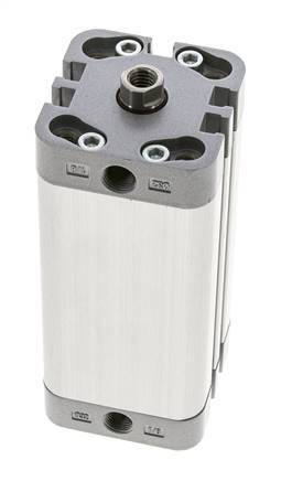 ISO 21287 Compact Double Acting Cylinder 32-70mm - Magnetic