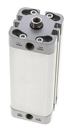 ISO 21287 Compact Double Acting Cylinder 32-80mm - Magnetic