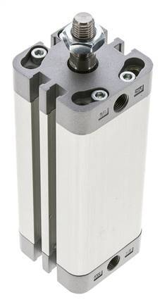ISO 21287 Compact Double Acting Cylinder 32-80mm - Magnetic - Male Rod