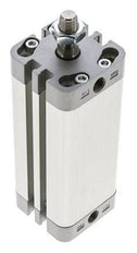 ISO 21287 Compact Double Acting Cylinder 32-80mm - Magnetic - Male Rod