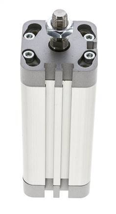 ISO 21287 Compact Double Acting Cylinder 32-80mm - Magnetic - Male Rod