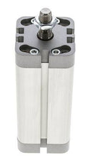 ISO 21287 Compact Double Acting Cylinder 32-80mm - Magnetic - Male Rod