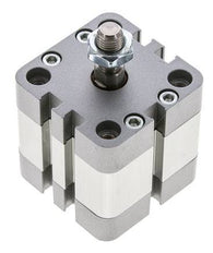 ISO 21287 Compact Double Acting Cylinder 40-10mm - Magnetic - Male Rod