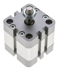 ISO 21287 Compact Double Acting Cylinder 40-10mm - Magnetic - Male Rod