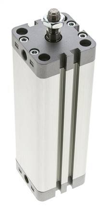 ISO 21287 Compact Double Acting Cylinder 40-125mm - Magnetic - Male Rod