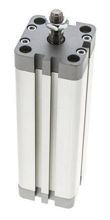 ISO 21287 Compact Double Acting Cylinder 40-125mm - Magnetic - Male Rod