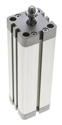 ISO 21287 Compact Double Acting Cylinder 40-125mm - Magnetic - Male Rod