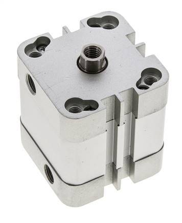 ISO 21287 Compact Double Acting Cylinder 40-15mm - Magnetic