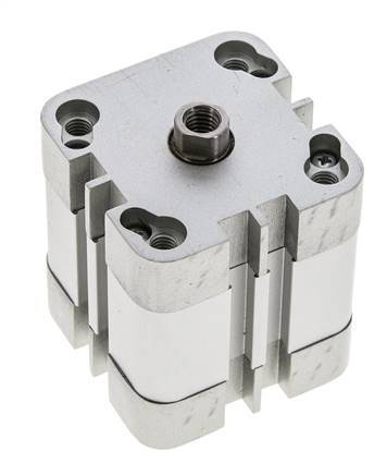 ISO 21287 Compact Double Acting Cylinder 40-15mm - Magnetic