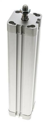 ISO 21287 Compact Double Acting Cylinder 40-200mm - Magnetic - Male Rod
