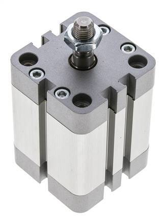 ISO 21287 Compact Double Acting Cylinder 40-30mm - Magnetic - Male Rod
