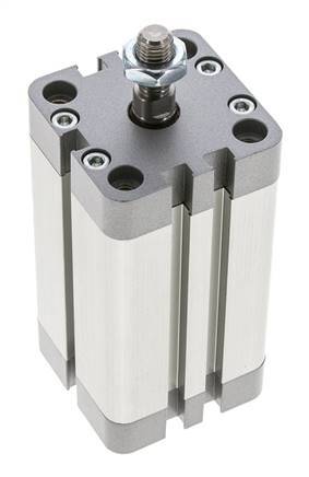 ISO 21287 Compact Double Acting Cylinder 40-60mm - Magnetic - Male Rod