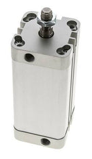 ISO 21287 Compact Double Acting Cylinder 40-80mm - Magnetic - Male Rod