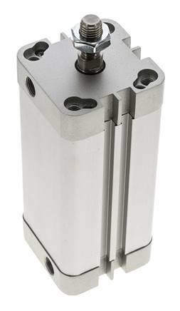 ISO 21287 Compact Double Acting Cylinder 40-80mm - Magnetic - Male Rod