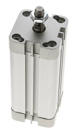 ISO 21287 Compact Double Acting Cylinder 40-80mm - Magnetic - Male Rod