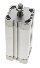 ISO 21287 Compact Double Acting Cylinder 40-80mm - Magnetic - Male Rod