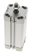 ISO 21287 Compact Double Acting Cylinder 40-80mm - Magnetic - Male Rod