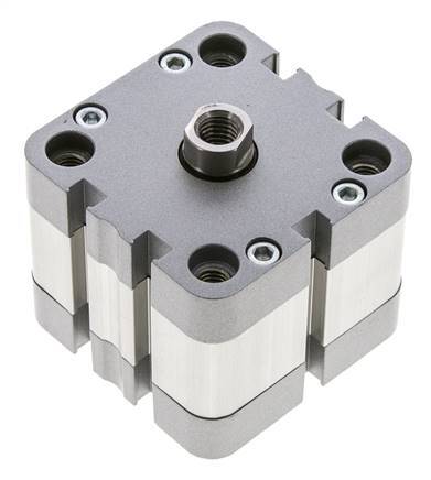 ISO 21287 Compact Double Acting Cylinder 50-10mm - Magnetic