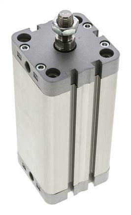 ISO 21287 Compact Double Acting Cylinder 50-100mm - Magnetic - Male Rod