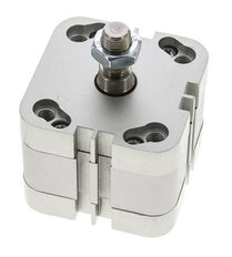 ISO 21287 Compact Double Acting Cylinder 50-10mm - Magnetic - Male Rod