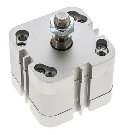 ISO 21287 Compact Double Acting Cylinder 50-10mm - Magnetic - Male Rod