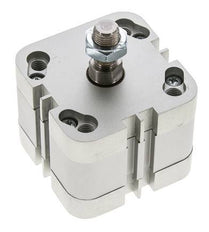 ISO 21287 Compact Double Acting Cylinder 50-10mm - Magnetic - Male Rod