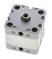 ISO 21287 Compact Double Acting Cylinder 50-15mm - Magnetic
